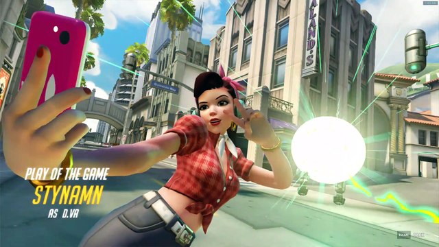 Overwatch: Decided to try D.va last night – it's going well