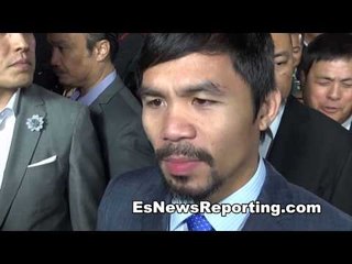 Manny Pacquiao To Seckbach If I Fight Mayweather I Will Win - EsNews Boxing