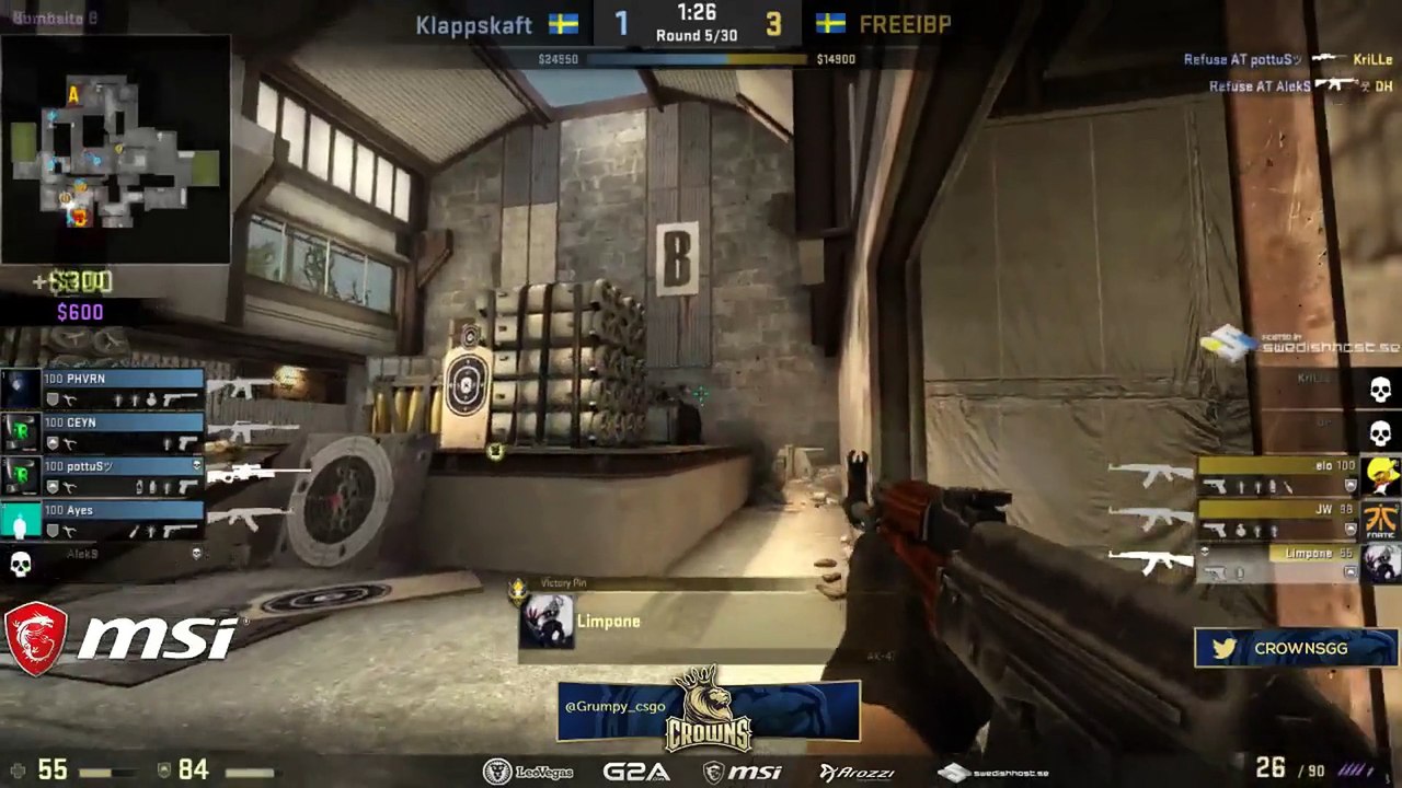 CSGO: 2v4 by the Wecksell brothers