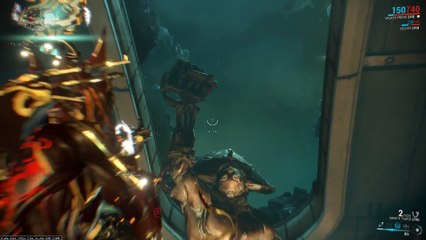 Warframe: The cracks in Uranus after Tyl Regor fists it makes no sense whatsoever
