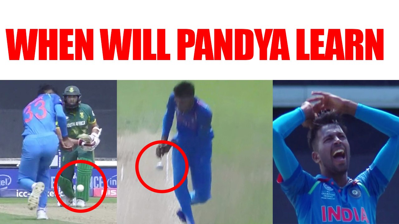 ICC Champions Trophy : Hardik Pandya drops Hash...