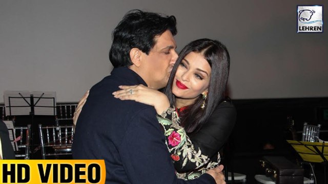 Aishwarya Rai Bachchan Gets A Kiss From Shiamak Davar
