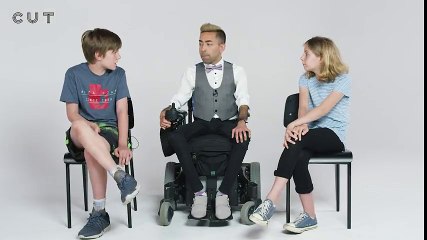 Kids Meet a Guy with Muscular Dystrophy