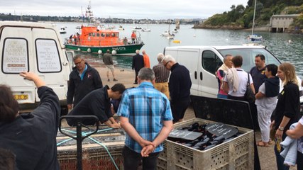 Immersion de vins près de la tour Solidor