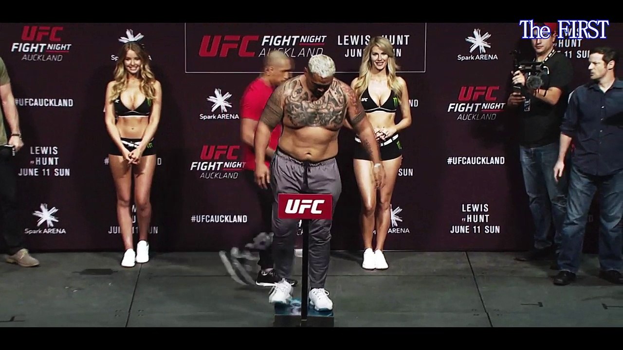 Mark Hunt vs Derrick Lewis [FIGHT HIGHLIGHTS]