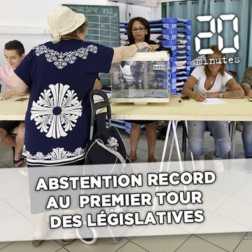 Législatives : Le taux de participation en baisse record