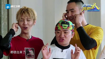 【花絮】 热巴Baby气球弹射椅PK 热巴完成弹射椅首飞超兴奋 《奔跑吧》Keep Running EP.9 20170609 [ 浙江卫视官方HD ]