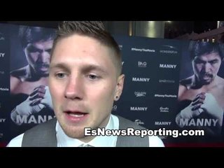 irish boxing star Jason Quigley got mayweather over pacquiao - EsNews