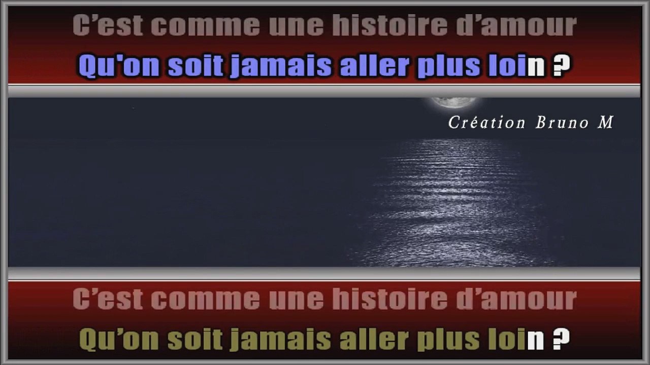 Michel Fugain et Véronique Genest - Comme une histoire d'amour KARAOKE / INSTRUMENTAL