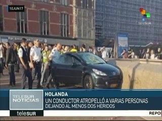 Holanda: cinco personas heridas tras atropellamiento masivo