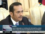 Rusia abogará por la solución de la crisis diplomática de Qatar