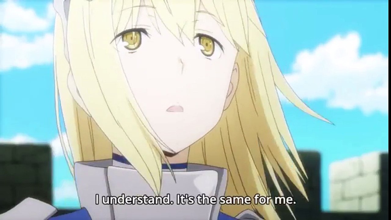 Danmachi Sword Oratoria Episode 9- Ais Flash Back