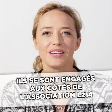 Ils se sont engagés aux côtés de l'association L214