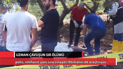 Uzman çavuşun sır ölümü