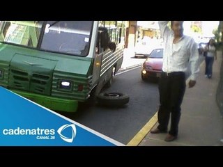 Retiran 20 mil microbúses obsoletos del Distrito Federal