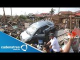 Filipinas está devastada y desolada tras el paso del tifón Haiyan