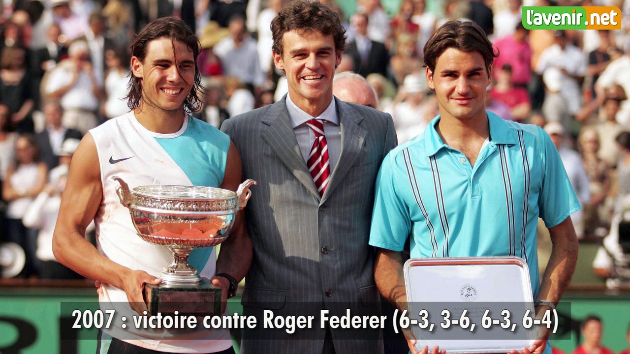 Les 10 Roland-Garros de Rafael Nadal