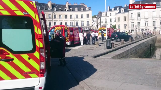 Vannes. Une voiture percute trois piétons sur le port