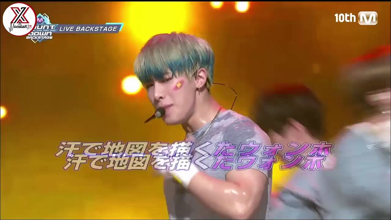 [06.11.2016] Monsta X - M!Countdown Japonya Sahne Arkası (Türkçe Altyazılı)