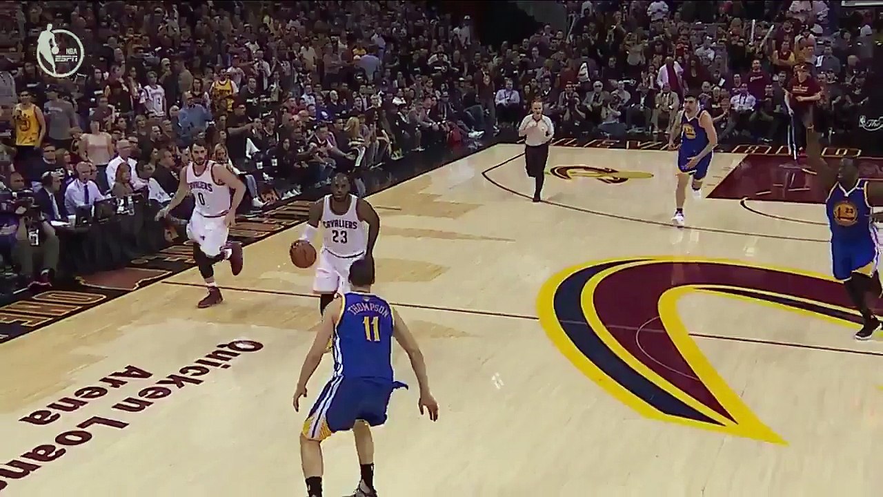 LeBron James'ten Müthiş Smaç(LeBron James slam dunk 2017) The Finals 2017