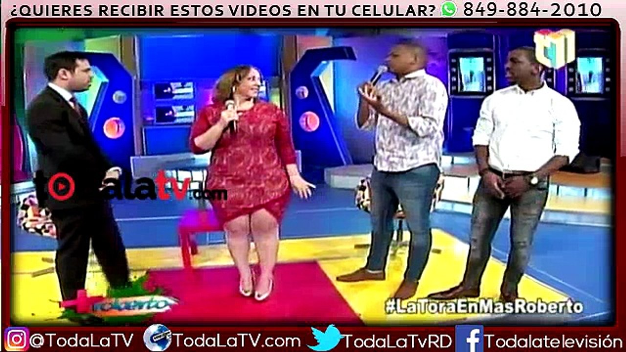 La Tora:  Luz García es la mujer más hecha de la televisión-Más Roberto-Video