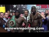 Deontay Wilder vs Bermane Stiverne Weigh ins   Face Off Full HD