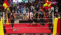 Brock Lesnar crashes Hulk Hogan's birthday celebration  Raw,2014 (Full Segment)