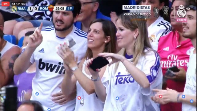 Fernando Morientes Goal Real Madrid Leyendas vs A.S. Roma Legends 1-0 Corazón Classic Match