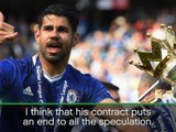 Is Conte confident of keeping Costa at Chelsea?