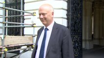 MPs arrive at Downing street for Theresa May's reshuffle