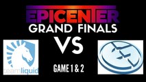 GRAND FINALS DOTA 2 EPICENTER 2017 GAME 1 & 2 - TEAM LIQUID VS EVIL GENIUSES
