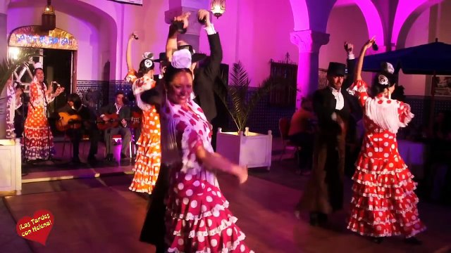 Actuacion del Grupo Coros y Danzas de Ronda II Festival Internacional Flamenco de Tánger