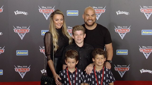 Tito Ortiz and Amber Nichole Miller Cars 3 World Premiere Red Carpet