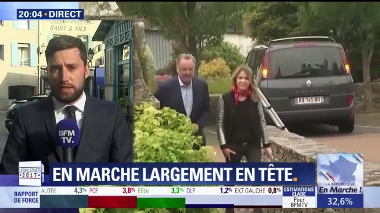 Selon des résultats partiels, Richard Ferrand arriverait largement en tête dans sa circonscription du Finistère