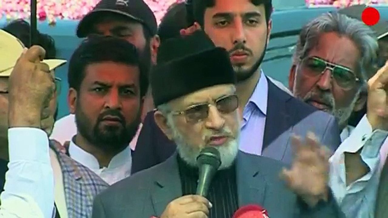 طاہرالقادری نے جے آئی ٹی اور مسلم لیگ ن پرتنقید