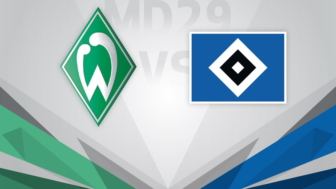 29tes Liga Werder Bremen - HSV