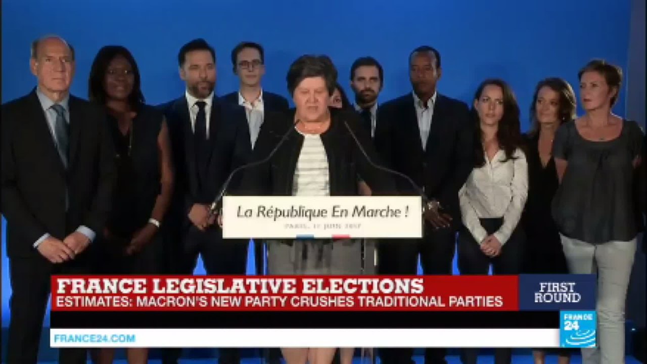 France Legislative Elections: 'Republic Onwards" President addresses voters