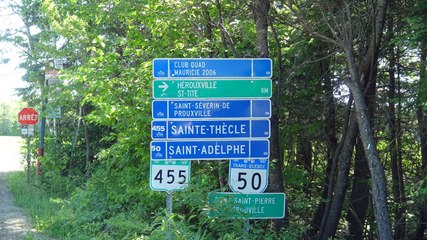 RIDE  MONT-CARMEL EN MAURICIE A ST-JOSEPH DE MÉKINAC 10 JUIN 2017