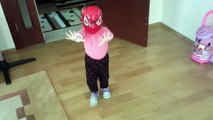 Spider-Man Oluyor-Minik Prenses Eylül Spider man Oluyor,Çocuklar için çizgi filmler 2017