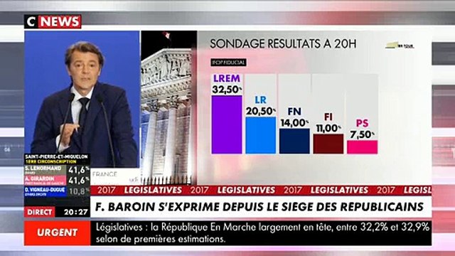 Législatives: Pour Les Républicains, François Baroin lance un appel au sursaut contre En Marche!