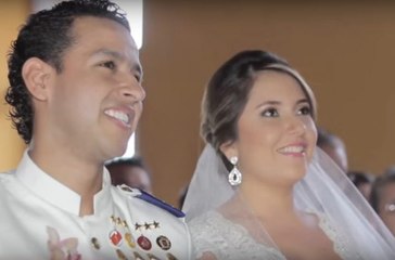 Así fue el matrimonio de Martín Elías y su mona linda Dayana Jaimes