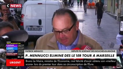 Patrick Mennucci éliminé dès le 1er tour à Marseille