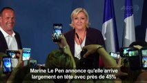 Marine Le Pen appelle ses partisans à se mobiliser