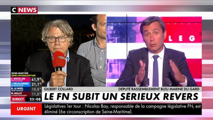 Gilbert Collard : "Il va falloir qu’on se pose des questions sur le fonctionnement du FN"