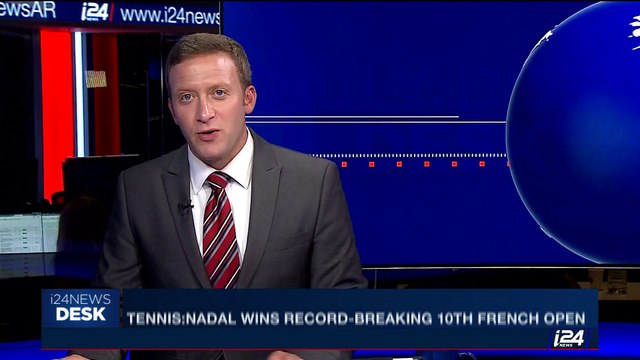 i24NEWS DESK | Tennis: Nadal wins record-breaking 10th french open | Sunday, June 11th 2017