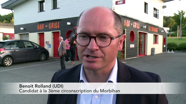 Législatives 2017. 1er tour. B. Rolland (UDI, Pontivy) : un tsunami