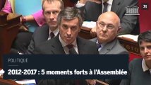 2012 - 2017 : 5 moments forts à l’Assemblée nationale