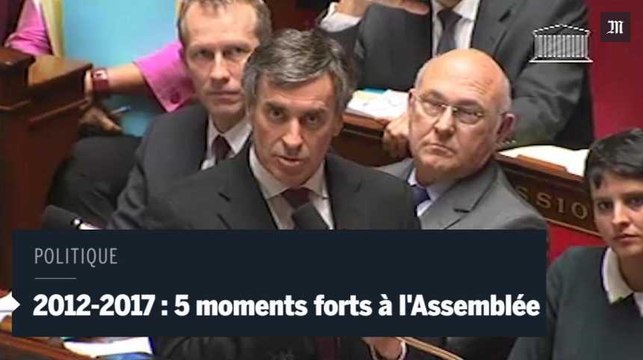 2012 - 2017 : 5 moments forts à l’Assemblée nationale