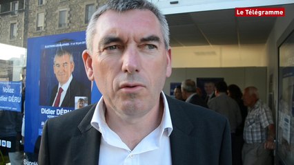 Législatives 2017. 1er tour. D. Déru (LR, Dinan) : "un score décevant"