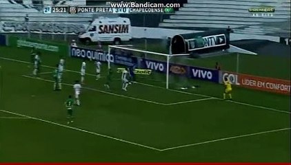 Goal Osman Ponte Preta 3-1 Chapecoense-SC 11.06.2017